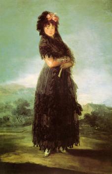 Francisco De Goya : Portrait of Mariana Waldstein
